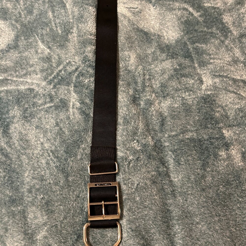 Hamilton Nylon Black Dog Collar 1.75x22-in. NWOT